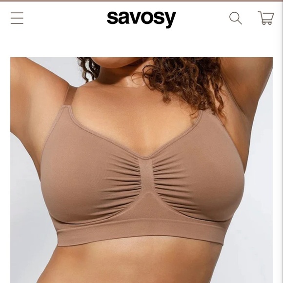 Savosy SoftSculpt Daily Wireless bra- XL and M Sienna BRAND NEW UNWORN - Picture 1 of 6